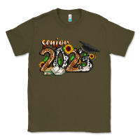 Army Green senior 2023 Classic Tee - CowhideDigitalArt