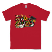 Red senior 2023 Classic Tee - CowhideDigitalArt