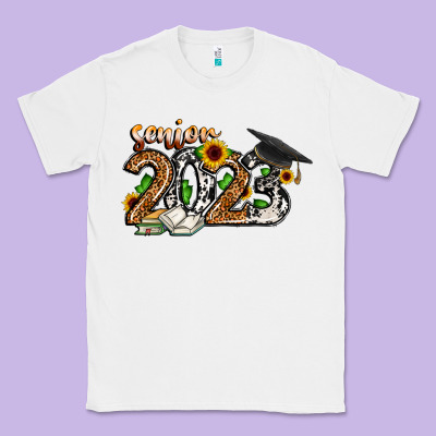 Senior 2023 Classic Tee Designed By Cowhidedigitalart