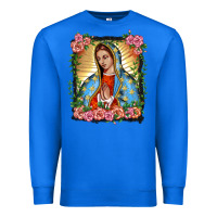 True Royal lady of guadalupe portrait Premium Sweatshirt - BarkalooDesign