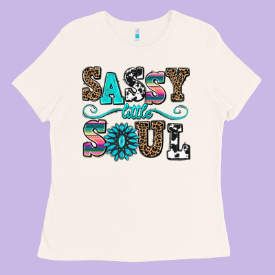 Sassy Little Soul Ladies Tee Designed By Adodesignshop