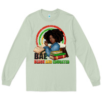 Matcha Bae black and educated Long Sleeve Tee - Zillion Design Studio