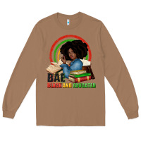 Toasted Coconut Bae black and educated Long Sleeve Tee - Zillion Design Studio