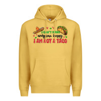 Antique Gold i cant make everyone happy i an not a taco Premium Hoodie - MaliasSmallBusiness