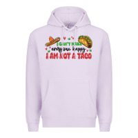 Lilac i cant make everyone happy i an not a taco Premium Hoodie - MaliasSmallBusiness