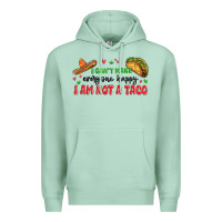 Seafoam i cant make everyone happy i an not a taco Premium Hoodie - MaliasSmallBusiness