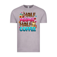 Vintage Zinc half mama half coffee Vintage Tee - Zillion Design Studio