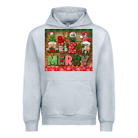 Heather Grey be merry tumbler Urban Hoodie - BundleAndBundleShop
