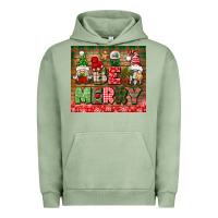 Pigment Oil Green be merry tumbler Urban Hoodie - BundleAndBundleShop