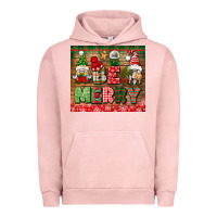 Pigment Salmon be merry tumbler Urban Hoodie - BundleAndBundleShop
