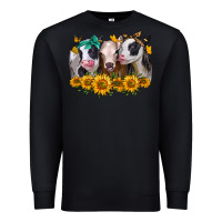 Black sunflower heifers Premium Sweatshirt - Jasminsmagicworld