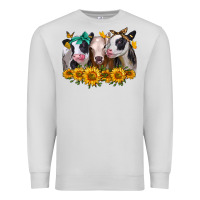 Dove Grey sunflower heifers Premium Sweatshirt - Jasminsmagicworld
