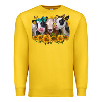 Lemon sunflower heifers Premium Sweatshirt - Jasminsmagicworld