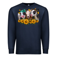 Navy sunflower heifers Premium Sweatshirt - Jasminsmagicworld