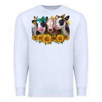 White sunflower heifers Premium Sweatshirt - Jasminsmagicworld