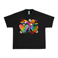 Black pride hearts Urban Heavy Tee - texasbilliewilder