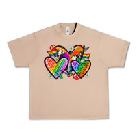 Burro pride hearts Urban Heavy Tee - texasbilliewilder