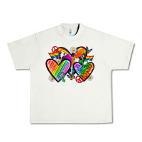Pistachio pride hearts Urban Heavy Tee - texasbilliewilder