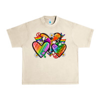 Sandshell pride hearts Urban Heavy Tee - texasbilliewilder