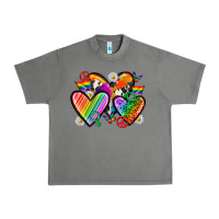 Tornado pride hearts Urban Heavy Tee - texasbilliewilder