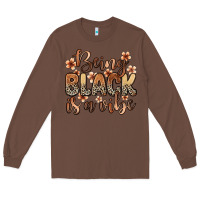 Chestnut Being black is a vibe Long Sleeve Tee - Zillion Design Studio