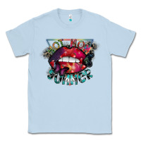 Dusty Blue hot mom summer Classic Tee - SublimationCraftShop
