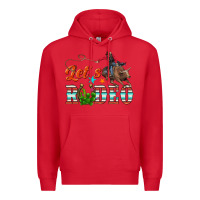 Red lets rodeo Premium Hoodie - NancyCooperArtShop