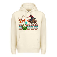 Sandshell lets rodeo Premium Hoodie - NancyCooperArtShop