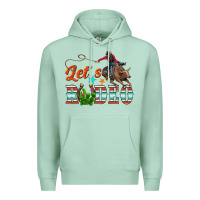 Seafoam lets rodeo Premium Hoodie - NancyCooperArtShop