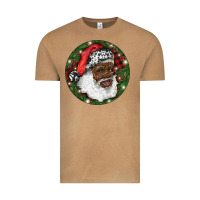Vintage Camel African American Santa Christmas Vintage Tee - RanaPortraitStore