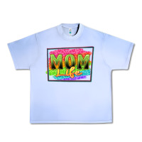 Grape Ice mom life Urban Heavy Tee - Zillion Design Studio