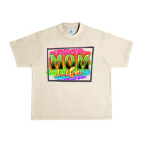Sandshell mom life Urban Heavy Tee - Zillion Design Studio