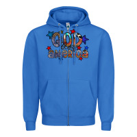 True Royal god bless america Zipper Hoodie - CowhideDigitalArt