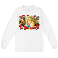 White joy to the world Long Sleeve Tee - texasbilliewilder