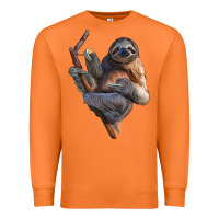 Carrot Sloth Premium Sweatshirt - LillyAllenDesigns