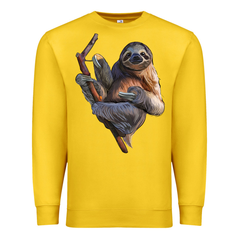 Sloth Premium Sweatshirt by LillyAllenDesigns | Teevron
