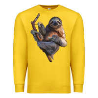 Lemon Sloth Premium Sweatshirt - LillyAllenDesigns