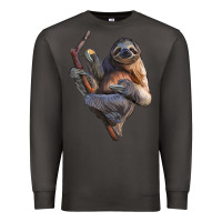 Smoke Sloth Premium Sweatshirt - LillyAllenDesigns