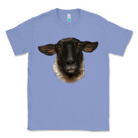 Colony Blue suffolk ewe head Classic Tee - BarkalooDesign