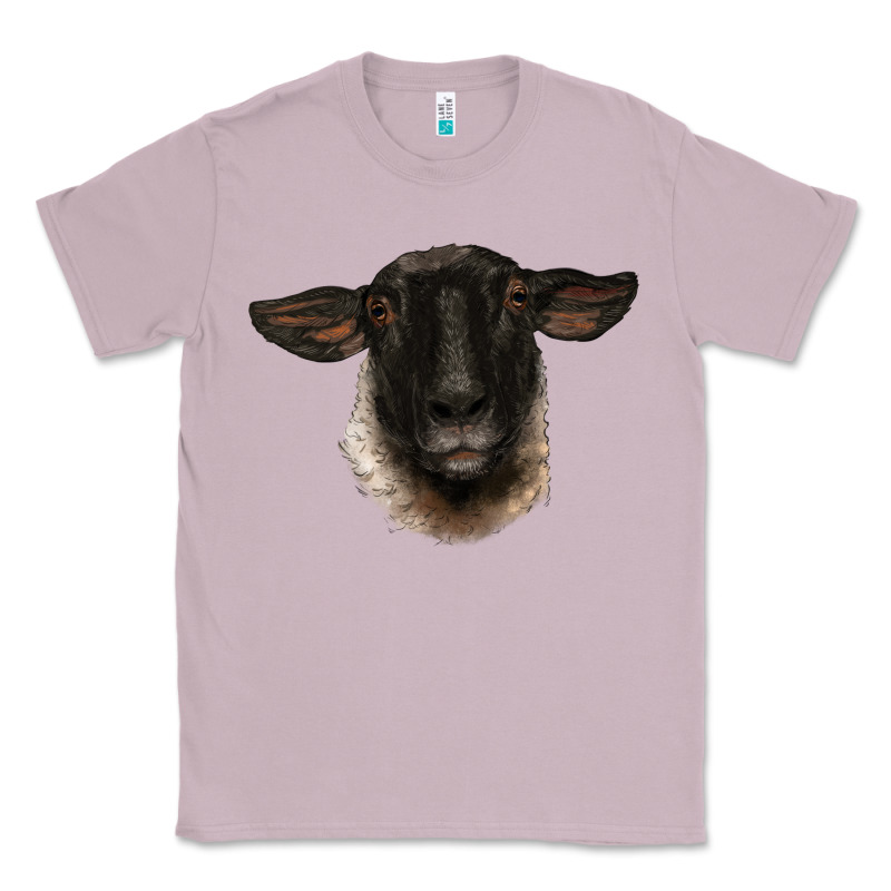 Suffolk Ewe Head Classic Tee by BarkalooDesign | Teevron