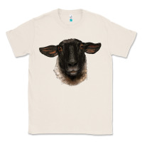 Natural suffolk ewe head Classic Tee - BarkalooDesign