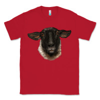 Red suffolk ewe head Classic Tee - BarkalooDesign