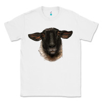 White suffolk ewe head Classic Tee - BarkalooDesign