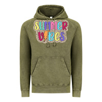 Vintage Olive summer vibes Vintage Hoodie - JahusDesignShop