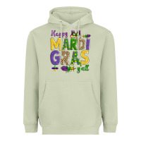 Matcha happy mardi gras y'all Heavyweight Hoodie - AdoDesignShop