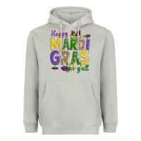 Moon Dust happy mardi gras y'all Heavyweight Hoodie - AdoDesignShop