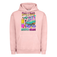 Pigment Salmon rolling into eighth grade Urban Hoodie - BundleAndBundleShop