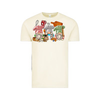 Vintage Arctic bakery gnomes Vintage Tee - Zillion Design Studio