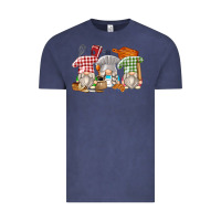 Vintage Denim bakery gnomes Vintage Tee - Zillion Design Studio