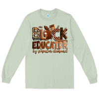 Matcha Black educator by popular demand Long Sleeve Tee - Zillion Design Studio